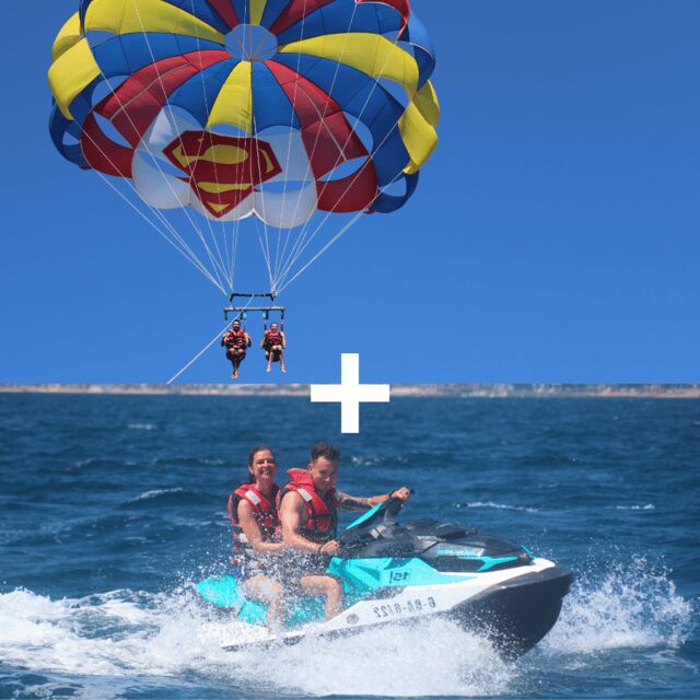 Ibiza Pack (Parasailing + Jetski 30 minutes) - The Itinerary Breakdown