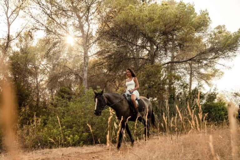 IBIZA: Private Horseback Ride with PICNIC + Hotel Pick-up - The Horses and the Guides