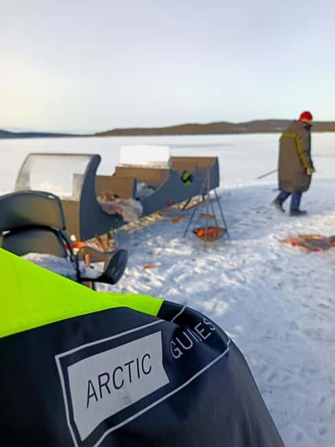 Inari: Ice Fishing Safari with Sleigh Ride and Snacks - The Experience in Detail