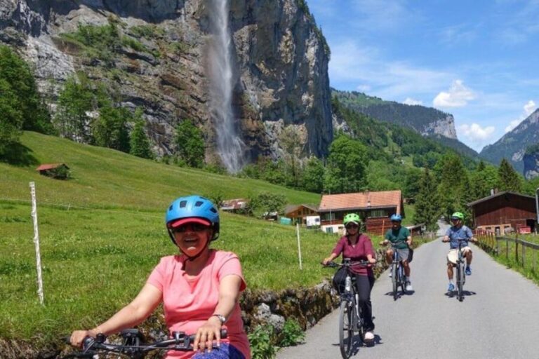 Interlaken: 72 Waterfalls Valley & Lauterbrunnen E-Bike Tour - Practical Details