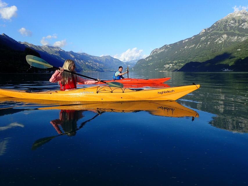 Interlaken: Kayak Tour of the Turquoise Lake Brienz - Why This Tour Might Be Perfect for You