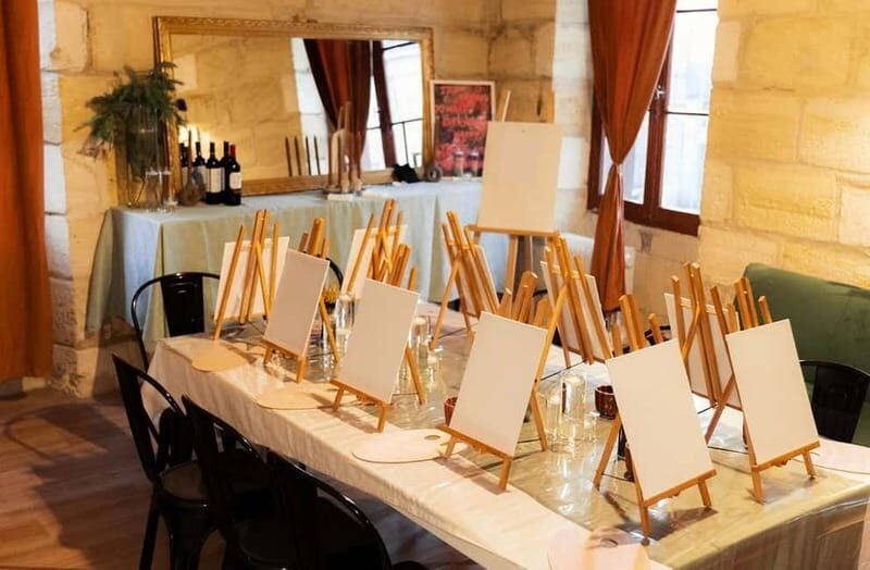 Introduction to Vin Rouge painting - The Setting and Atmosphere