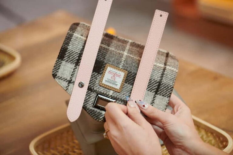 Islander® Harris Tweed® Mini Satchel Canongate Workshop - Navigating the Practicalities
