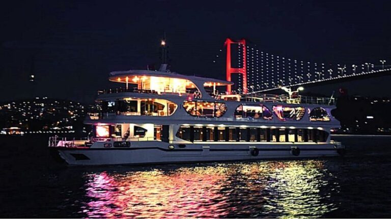 Istanbul: Bosphorus Dinner Cruise with Drinks & Turkish Show - The Food and Drinks