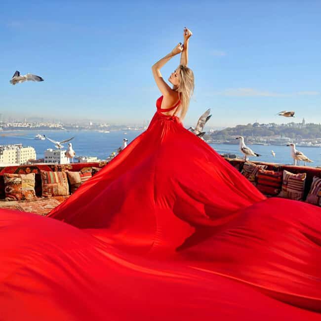 Istanbul: Flying Dress Photoshoot at Rooftop Terrace - The Setting: The Rooftop and Its Advantages