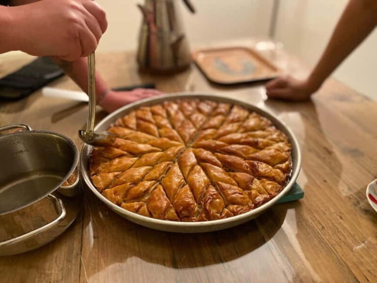 Istanbul: Turkish Baklava Cooking Class with a Local Host - What You’ll Actually Do