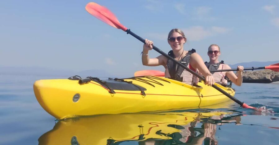Kalamata: Sea Kayaking Day Trip with Lunch - The Itinerary in Detail