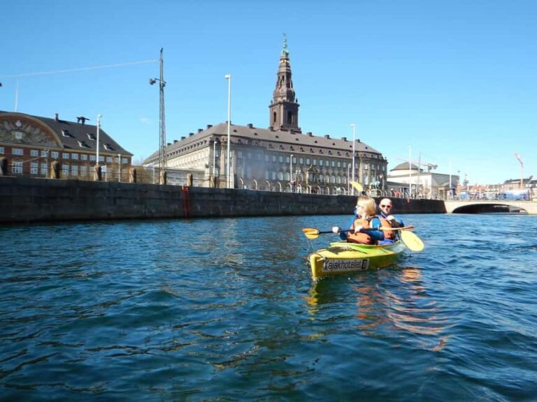 Kayak Tour in Copenhagen Harbor - June, July and August - The Experience of Paddling Through Copenhagen