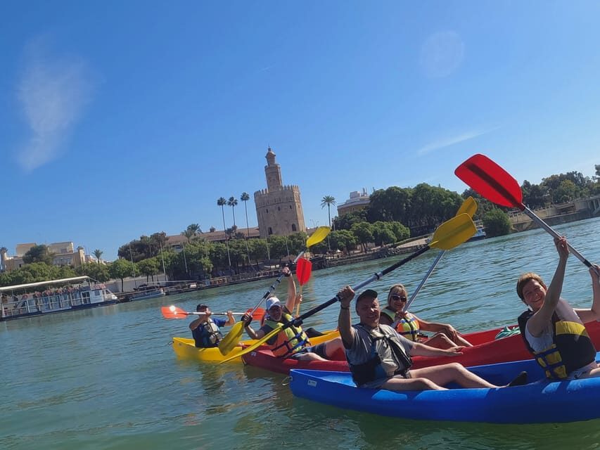 Kayak tour of historic Seville, Triana and Cartuja - The Value of a $51 Price Tag