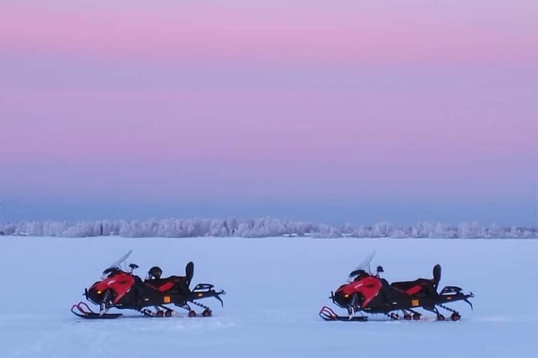 Kemi-Tornio: Sunrise snowmobile safari - The Route and Scenic Highlights