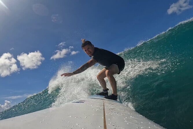 Kids and Adults Private or Group Surf Lessons 90min. 100% support - Equipment and Safety