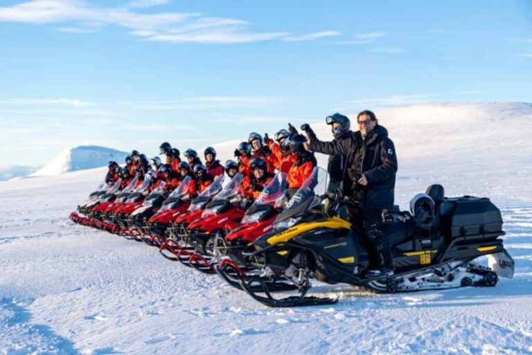 Kilpisjärvi: Snowmobile Tour Tundra Adventure - The Ride: From Kilpissafarit to Lake Termisjärvi