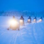 Kiruna: Guided Snowmobile Tour with Coffee Break - The Coffee Break in Väkkäräjärvi