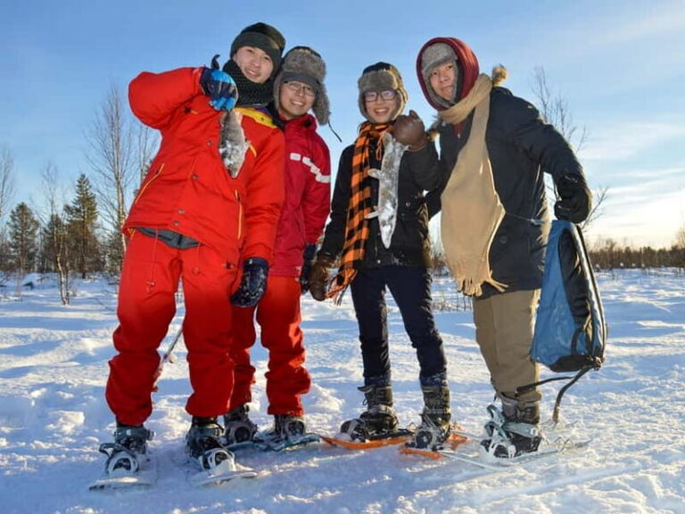 Kiruna: Snowshoe Hike & Ice fishing Tour - Discovering the Magic of Swedish Lapland