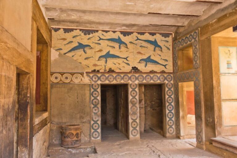 Knossos Palace: E-ticket with Audio and Heraklion City Tour - What to Expect During Your Visit