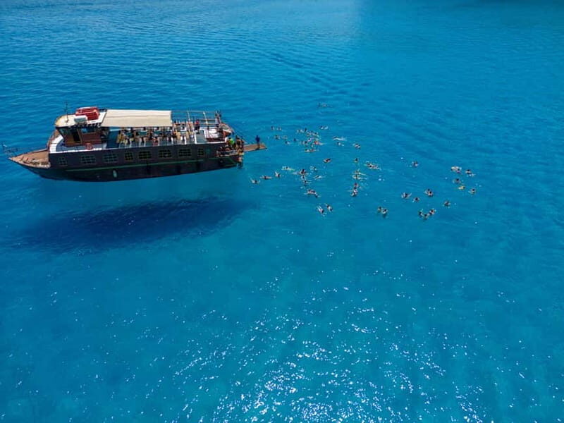 Kolympia : Transfer & Cruise to Lindos with 3 Swimming Stops - What It’s Like on the Boat