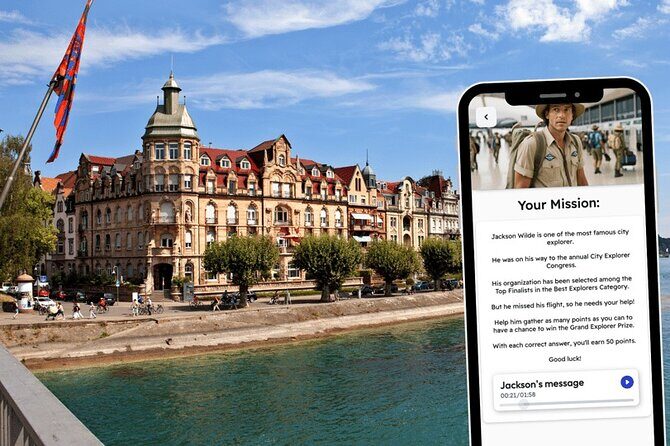 Konstanz Exploration Game and City Tour on your Phone - An in-depth look at each stop