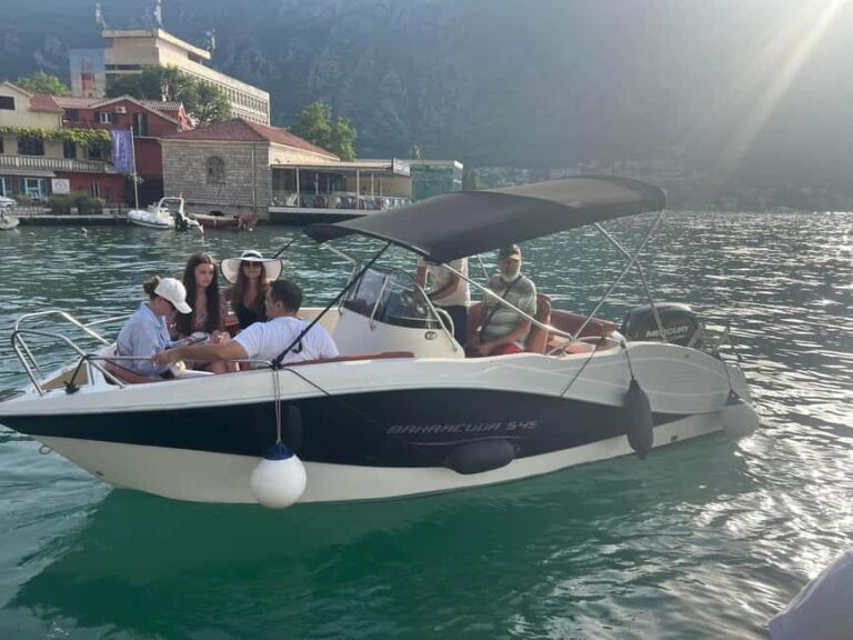 Kotor:Blue Cave ,Lady of the Rocks and Mamula Boat tour - The Experience on the Water