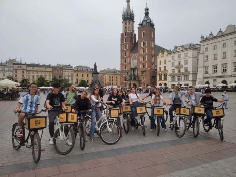 Krakow: 4h Old Town, Jewish Quarter and Getto Bike tour - Practical Details: What to Expect