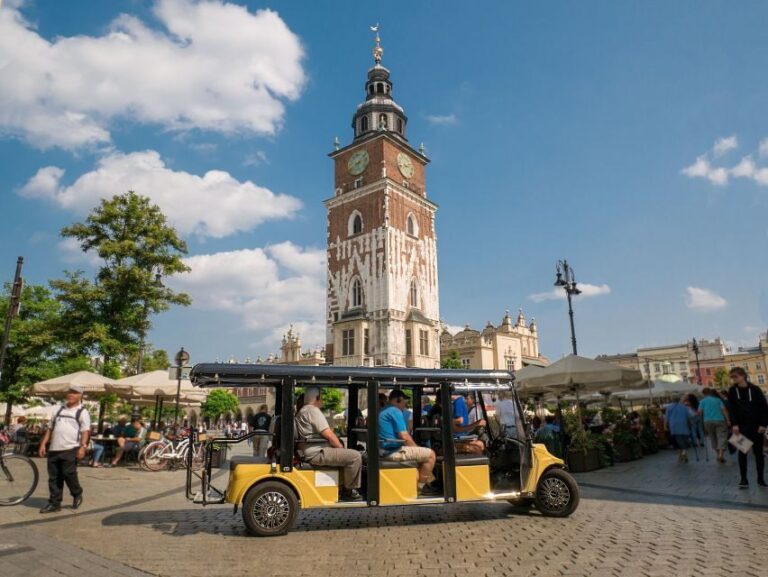 Krakow: City Sightseeing Tour by Electric Golf Cart - The Pros and Cons