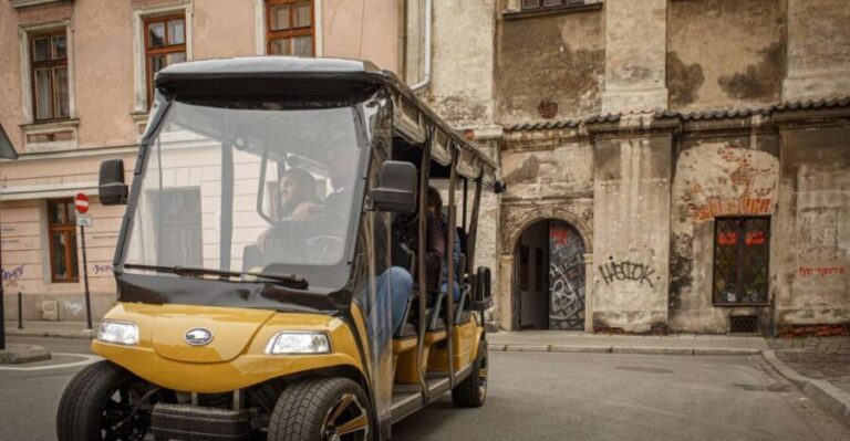 Krakow: City Sightseeing Tour Eco Electric Buggy Golf Cart - What’s Included and What to Expect