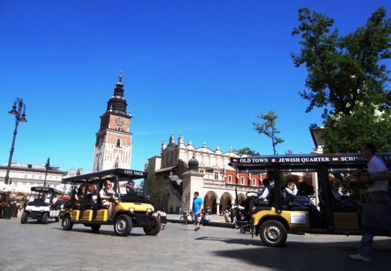 Krakow: City Tour by Electric Golf Cart - What to Expect During the Tour