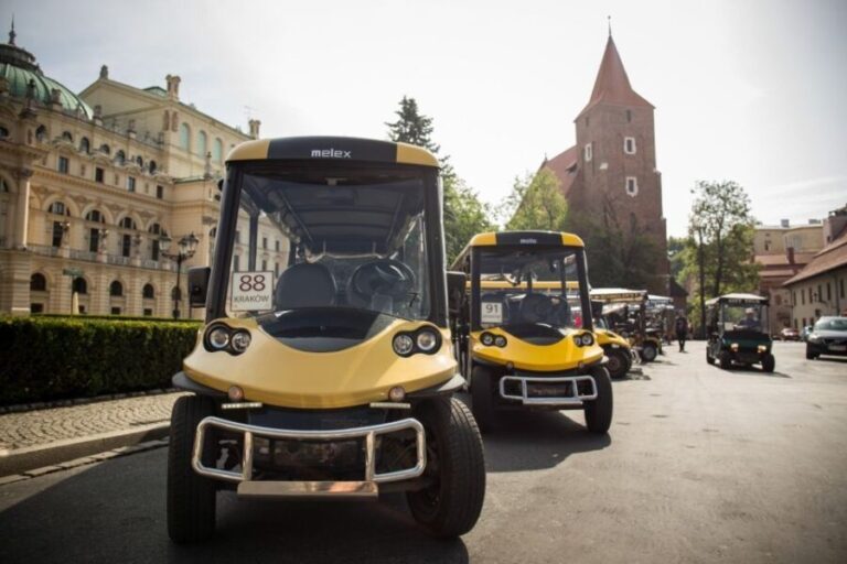 Krakow: City Tour of 3 Districts by Electric Car - Whats Included and Whats Not