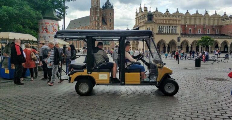 Krakow: Group Electric Golf Cart Tour of the Old Town - The Highlights in Detail