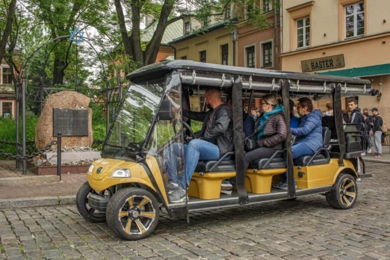 Krakow: Old Town City Sightseeing Tour Eco Buggy Golf Cart - Practical Details and Tips