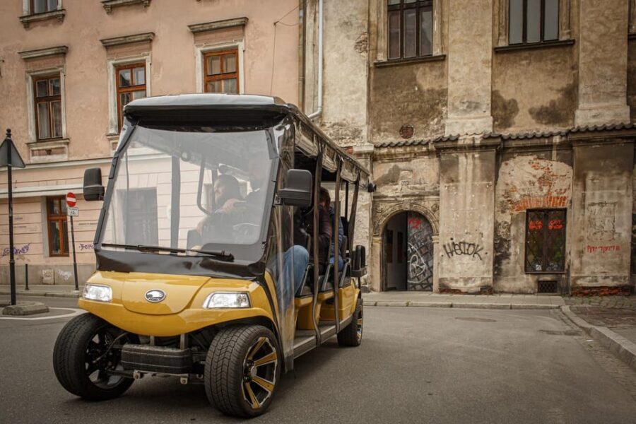 Krakow: Old Town - Kazimierz - Ghetto by Electric Golf Cart - The Experience Itself: What Youll See and Hear