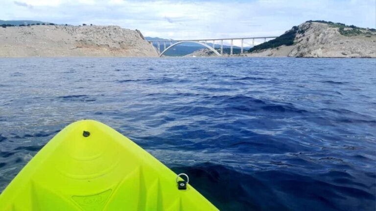 Krk Bridge: Kayak Tour with Guide - What to Expect During the Tour