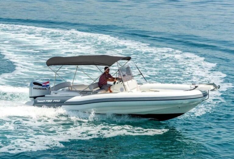Krk/Dunat: Rent a boat Marlin 790 Dynamic - What You Can Expect During Your Day on the Water