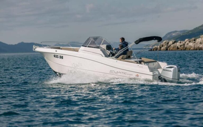 Krk: Rent a Boat Atlantic 750 open - An Overview of the Atlantic 750 Open Boat Experience
