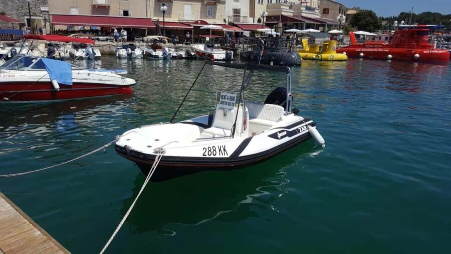 Krk: Rent a boat Zar 43 - The Itinerary and Stops
