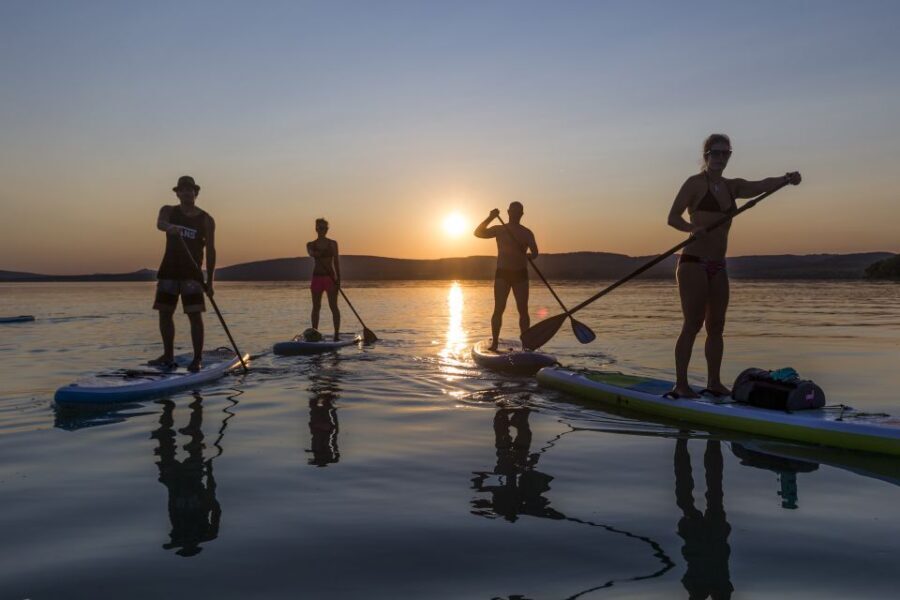 Lake Balaton: Sunset SUP Tour along the Tihany National Park - The Meeting Point and Logistics