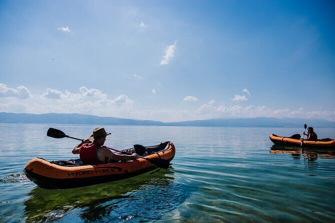 Lake Ohrid Kayaking with beach and BBQ Lunch - The Experience in Detail