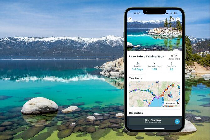 Lake Tahoe Self-Guided Audio Tour - In-Depth Look at the Itinerary