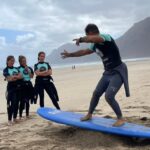 Lanzarote: dynamic surf lessons with friends or private lessons in Famara - The Quality of Instruction
