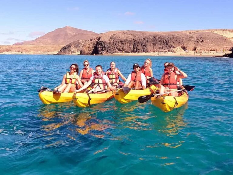 Lanzarote: Kayak and Snorkeling at Papagayo Beach - The Details That Matter