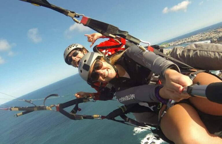 Las Palmas de Gran Canaria: Tandem Paragliding Flight - The Not-So-Great Aspects — The Caveats