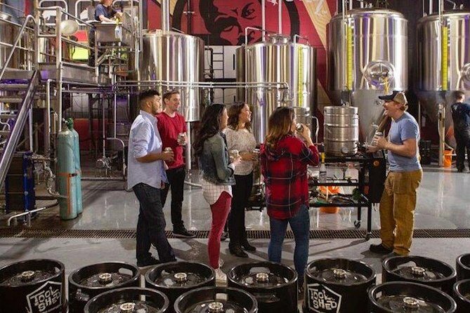 Las Vegas Brewery Tour by Party Bus w/ 3 Flights of Craft Beer - What’s Included and What to Expect