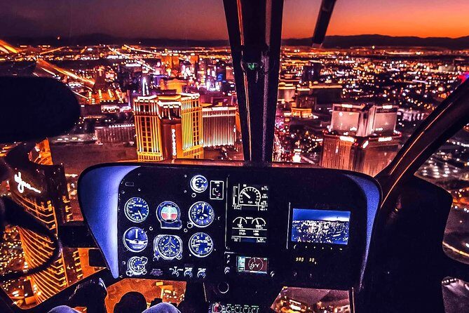 Las Vegas Strip Helicopter Night Flight with Optional Transport - What Are the Highlights?