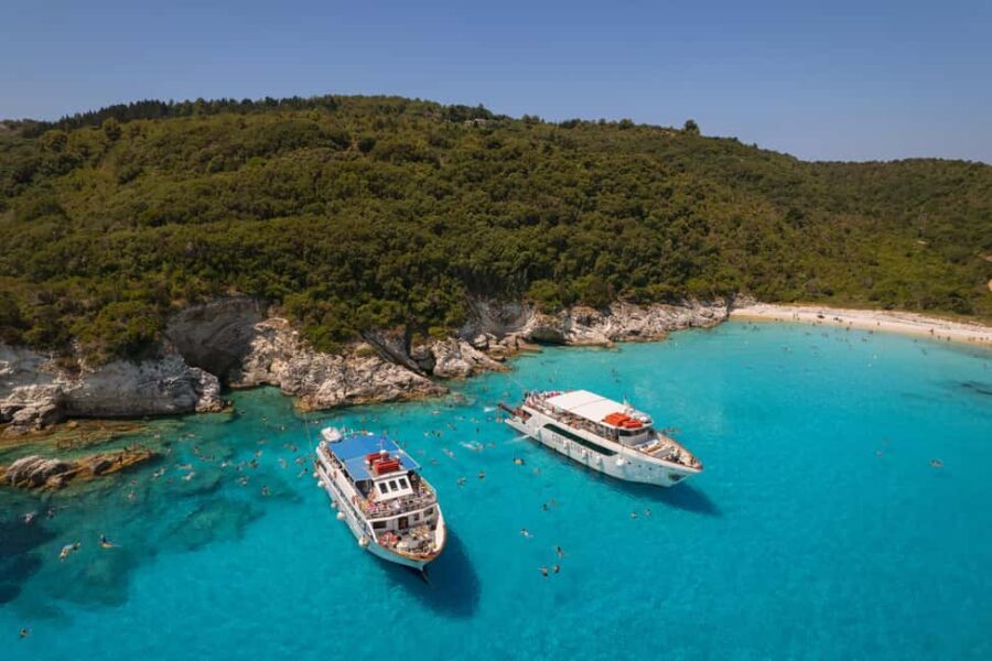 Lefkimmi: Paxos, Antipaxos, and Blue Caves Luxury Cruise - The Details: Transportation, Timing, and Group Size
