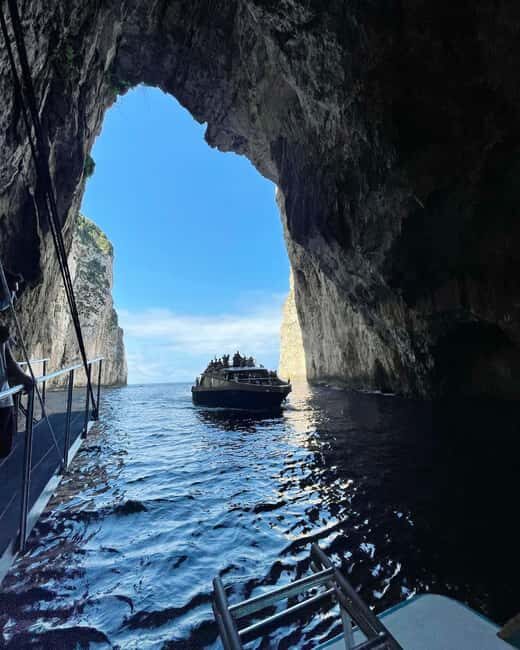 Lefkimmi: Paxos & Antipaxos Caves by Glass-Bottom Boat - The Sea Caves of Paxos