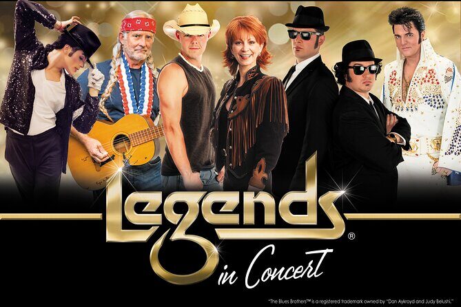 Legends in Concert Branson Missouri - The Itinerary and Venue Details