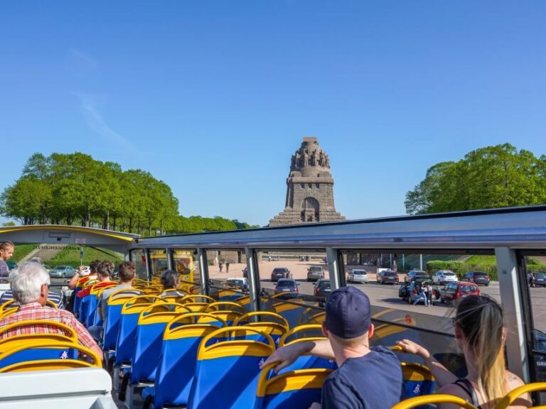 Leipzig: 1-Day Hop-On Hop-Off Bus and Leipzig Zoo Ticket - What to Expect From the Bus Tour