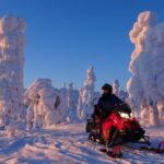 Levi: Evening Snowmobile Safari - Northern Lights and Weather Conditions