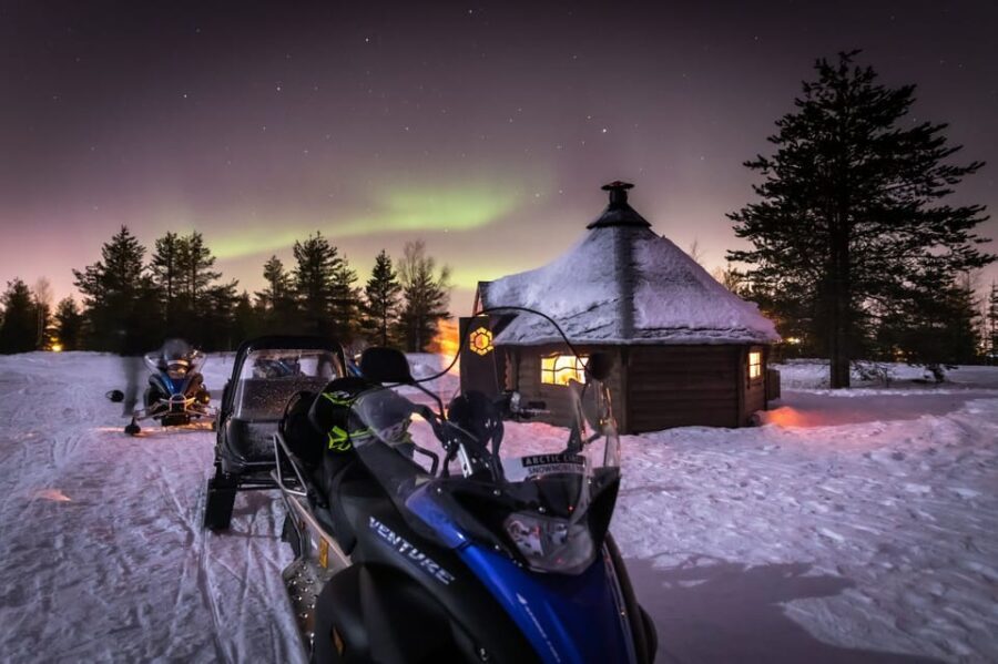 Levi: Northern Lights Snowmobile Safari and Campfire Picnic - The Snowmobile Experience: What to Expect