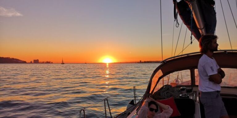 Lisbon: 2-Hour Sunset Sailing Tour on Luxury Sailing Yacht - The Itinerary in Detail