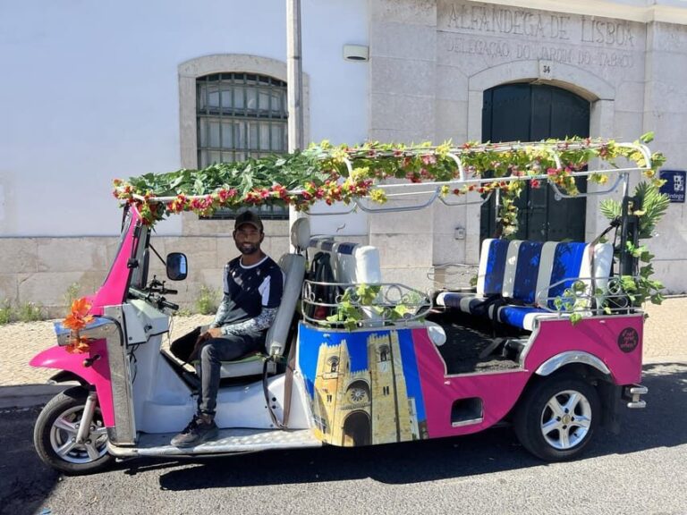 Lisbon: 3-HOUR Guided Tuk Tuk Tour in Old Town & City Center - The Itinerary in Detail